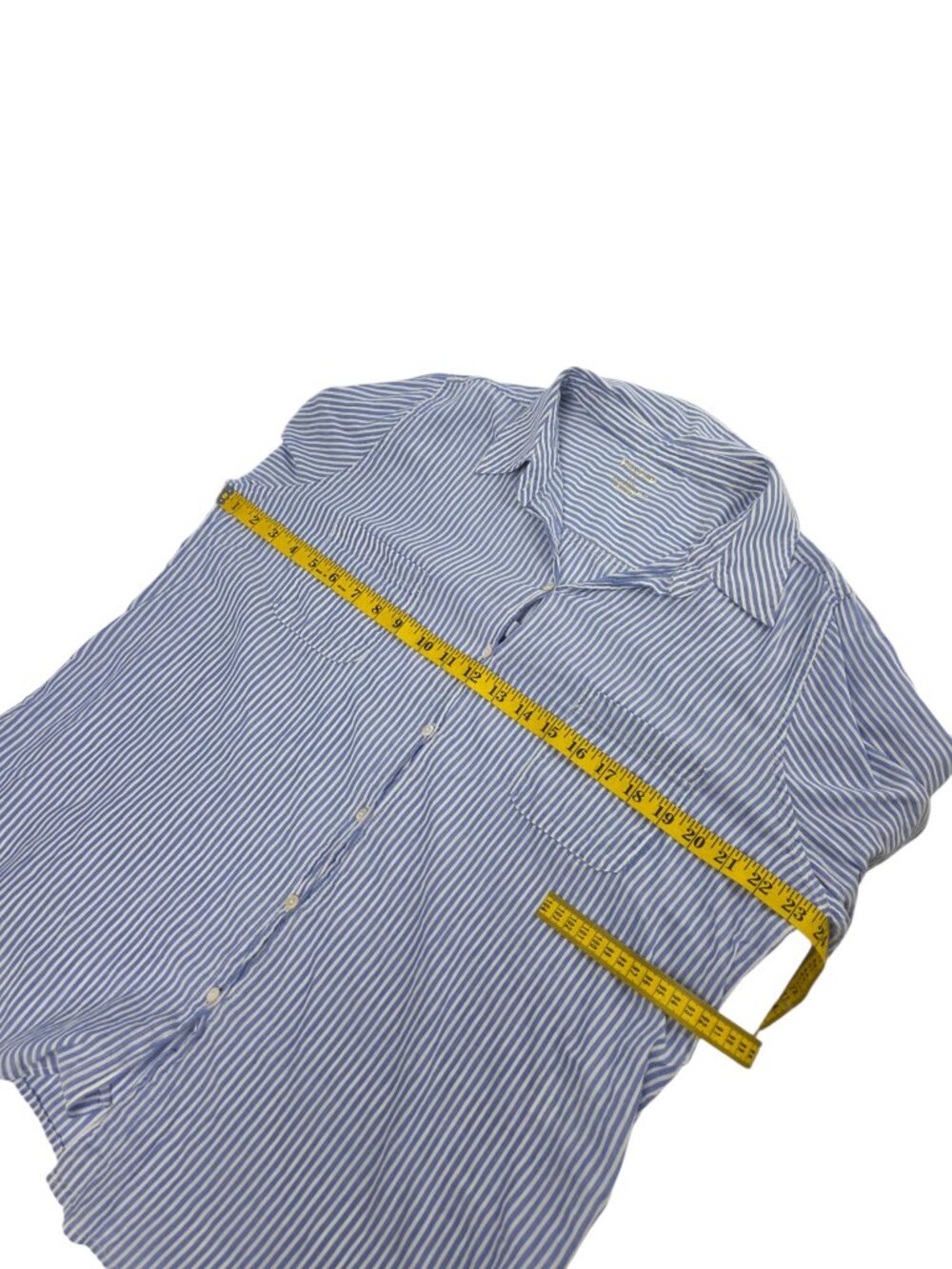 Lilly Pulitzer Striped Long Sleeve Lightweight Cotton Summer Button Up, XL - Picture 4 of 7